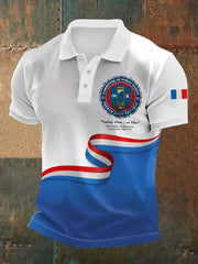 Chemise manches courtes Bastille Day pour homme