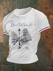 T-shirt à manches courtes Bastille Day Homme