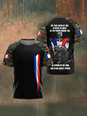 T-shirt imprimé French Armée de terre pour homme