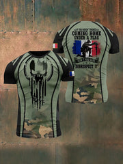 T-shirt imprimé French Armée de terre pour homme