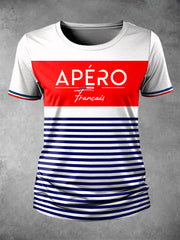 T-shirt Apéro Français pour femme