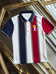 T-shirt à manches courtes pour hommes, drapeau français