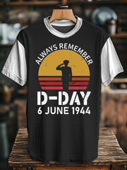 T-shirt du Jour J 1944 Normandie Military History pour homme