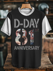 T-shirt du Jour J 1944 Normandie Military History pour homme
