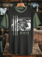 T-shirt du Jour J 1944 Normandie Military History pour homme