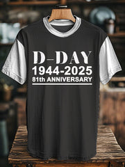 T-shirt du Jour J 1944 Normandie Military History pour homme