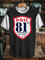 T-shirt du Jour J 1944 Normandie Military History pour homme