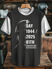 T-shirt du Jour J 1944 Normandie Military History pour homme