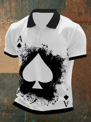 T-shirt de poker pour hommes