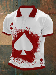 T-shirt de poker pour hommes