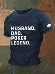 T-shirt de poker pour hommes