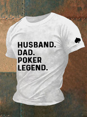 T-shirt de poker pour hommes