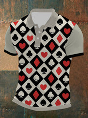 T-shirt de poker pour hommes