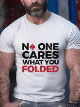 T-shirt de poker pour hommes