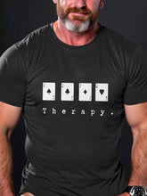 T-shirt de poker pour hommes