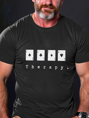 T-shirt de poker pour hommes