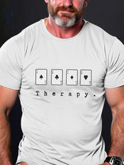 T-shirt de poker pour hommes