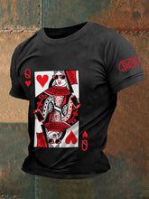 T-shirts Queen of Hearts pour hommes