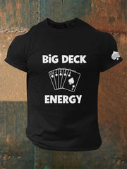 T-shirt de poker pour hommes