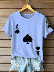 T-shirts Poker  pour femmes