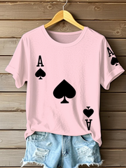 T-shirts Poker  pour femmes