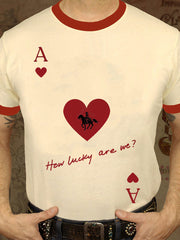 T-shirt de poker pour hommes