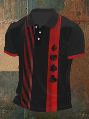 T-shirt de poker pour hommes