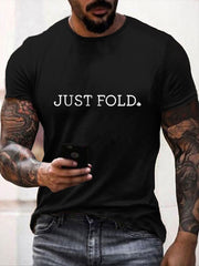 T-shirt de poker pour hommes