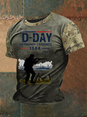 T-shirt 1944 Normandie Military History D-Day pour homme