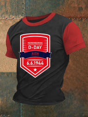 T-shirt 1944 Normandie Military History D-Day pour homme