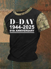 T-shirt 1944 Normandie Military History D-Day pour homme