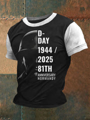 T-shirt 1944 Normandie Military History D-Day pour homme