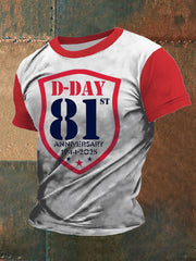 T-shirt 1944 Normandie Military History D-Day pour homme