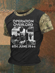 T-shirt 1944 Normandie Military History D-Day pour homme