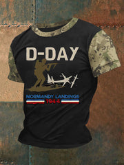 T-shirt 1944 Normandie Military History D-Day pour homme