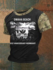 T-shirt 1944 Normandie Military History D-Day pour homme