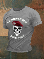 T-Shirt TAP Le diabable rit avec nous Homme