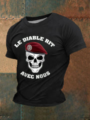 T-Shirt TAP Le diabable rit avec nous Homme