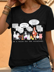 T-shirt Voice for the Voiceless Femme