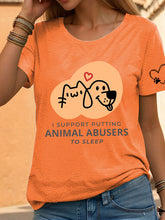 T-shirt Animal Protection Femme