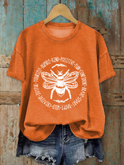 T-shirt Bee pour femme