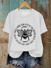 T-shirt Bee pour femme