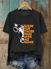 T-shirt Voice for the Voiceless Femme