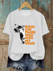 T-shirt Voice for the Voiceless Femme
