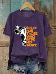 T-shirt Voice for the Voiceless Femme