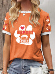T-shirt Animal Protection Femme