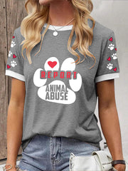 T-shirt Animal Protection Femme