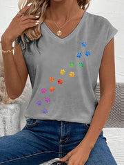 Gilet patte de couleur pour femmes