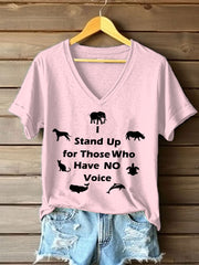 T-shirt Voice for the Voiceless Femme