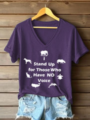 T-shirt Voice for the Voiceless Femme